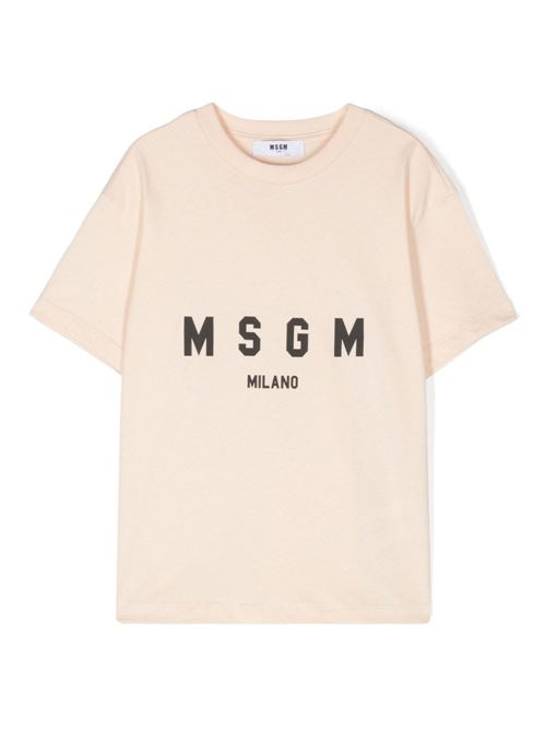 T-shirt bambino maniche corte MSGM KIDS | F4MSJUTH176260